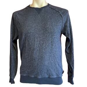 Mens Sweatshirt Size Medium Blue Casual Gym Workout Everyday Hiking Camping